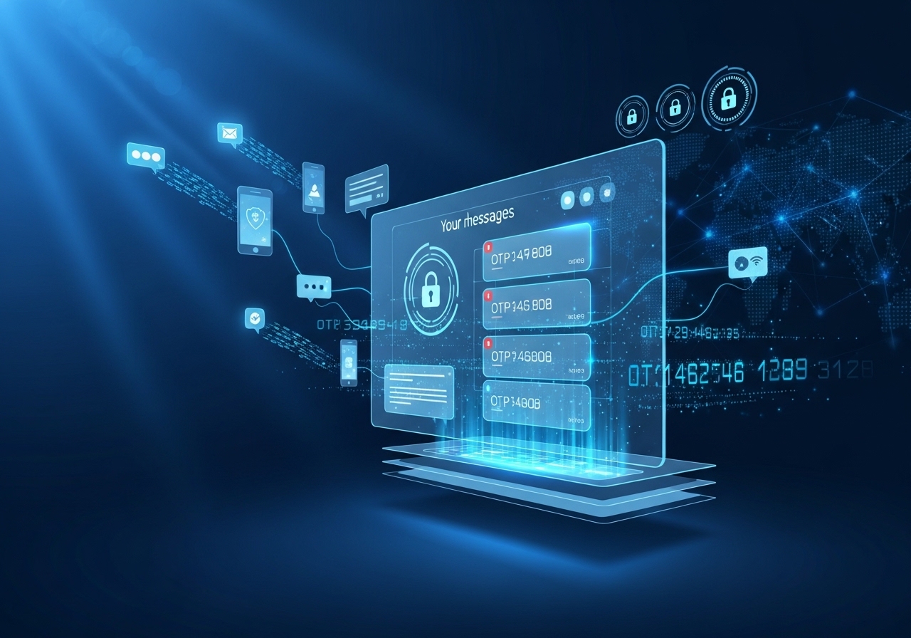 Image: Receive OTPs and SMS